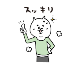 Hot yoga sticker sticker #5292123