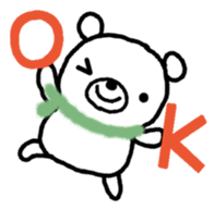 Sora bear sticker #5292164