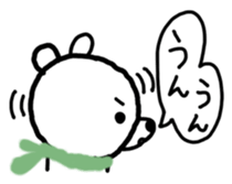 Sora bear sticker #5292193