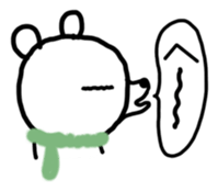 Sora bear sticker #5292195