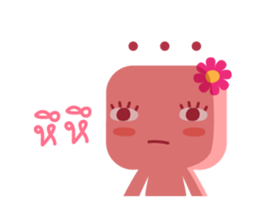 Lamour cute couple love sticker #5292356