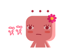 Lamour cute couple love sticker #5292356