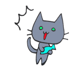 Hika-nyan sticker #5292410