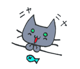 Hika-nyan sticker #5292441