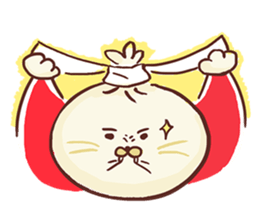 Dumpling cat! sticker #5292729
