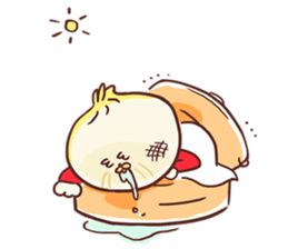 Dumpling cat! sticker #5292734