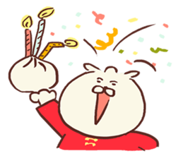 Dumpling cat! sticker #5292735