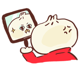 Dumpling cat! sticker #5292739
