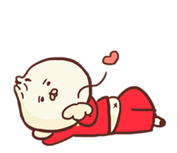 Dumpling cat! sticker #5292741