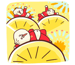 Dumpling cat! sticker #5292745