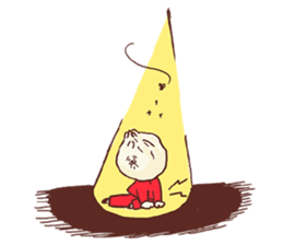 Dumpling cat! sticker #5292759