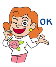 She is Rose(Thai) sticker #5292965