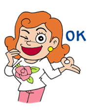 She is Rose(Thai) sticker #5292965