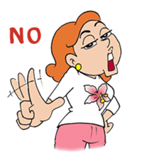 She is Rose(Thai) sticker #5292969