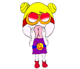 Umisan (girl of Mercury) sticker #5293050