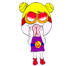 Umisan (girl of Mercury) sticker #5293050