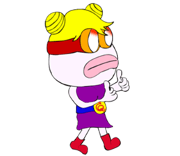 Umisan (girl of Mercury) sticker #5293051