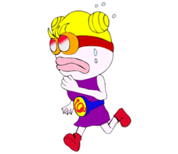 Umisan (girl of Mercury) sticker #5293055