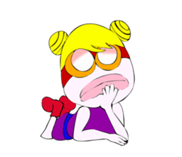 Umisan (girl of Mercury) sticker #5293057