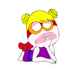 Umisan (girl of Mercury) sticker #5293057