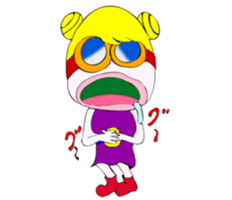 Umisan (girl of Mercury) sticker #5293062