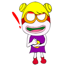 Umisan (girl of Mercury) sticker #5293073