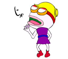 Umisan (girl of Mercury) sticker #5293080