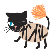 Character cat sticker #5293374