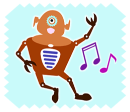 Vibrant Robots (Chinese ver.) sticker #5293782