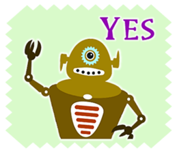 Vibrant Robots (Chinese ver.) sticker #5293793