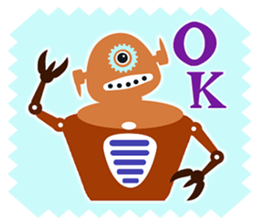 Vibrant Robots (Chinese ver.) sticker #5293796