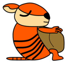 JIN-JIN Armadillo Life sticker #5294250