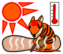 JIN-JIN Armadillo Life sticker #5294280