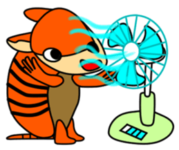 JIN-JIN Armadillo Life sticker #5294281