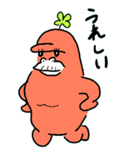 Dreaming Gorilla 3 sticker #5294549