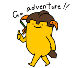 Epic and mighty adventure!! sticker #5294804