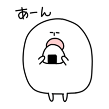 Surreal white people sticker #5295047