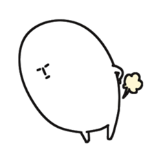 Surreal white people sticker #5295049