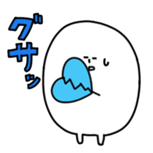 Surreal white people sticker #5295054