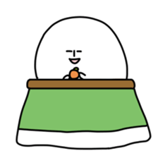 Surreal white people sticker #5295056