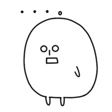 Surreal white people sticker #5295082