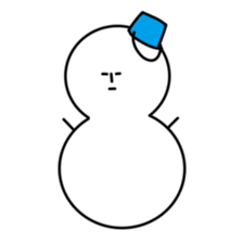 Surreal white people sticker #5295083