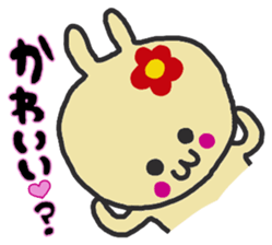 Love Love  sticker  of rabbit sticker #5295115