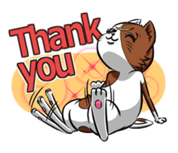 5th Japanese cat living in Sendai sticker #5295246