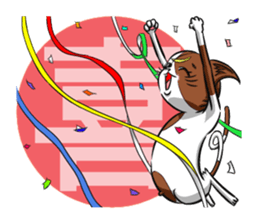 5th Japanese cat living in Sendai sticker #5295258