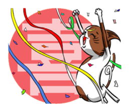 5th Japanese cat living in Sendai sticker #5295258