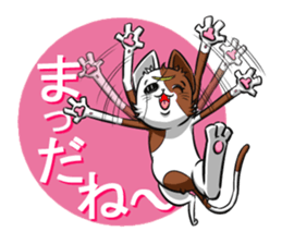 5th Japanese cat living in Sendai sticker #5295281
