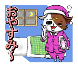 5th Japanese cat living in Sendai sticker #5295283