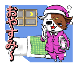 5th Japanese cat living in Sendai sticker #5295283