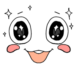 Strange expression second sticker #5295452